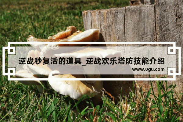 逆战秒复活的道具_逆战欢乐塔防技能介绍