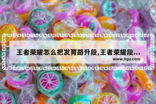 王者荣耀怎么把发育路升段,王者荣耀段位提升