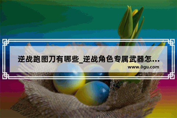 逆战跑图刀有哪些_逆战角色专属武器怎么切出