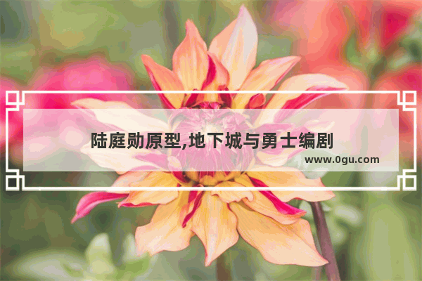 陆庭勋原型,地下城与勇士编剧