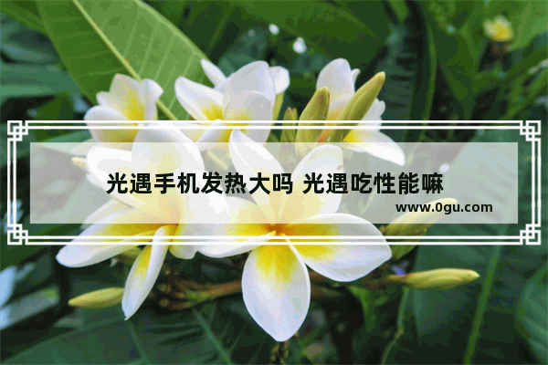 光遇手机发热大吗 光遇吃性能嘛
