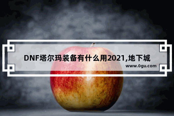 DNF塔尔玛装备有什么用2021,地下城与勇士 斗气