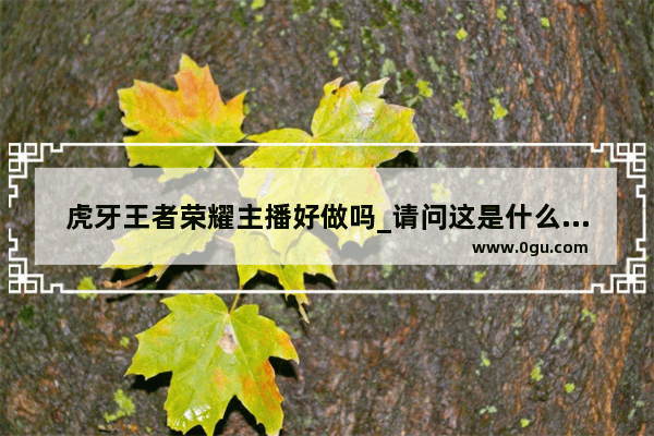 虎牙王者荣耀主播好做吗_请问这是什么直播软件？叫什么名字