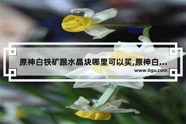 原神白铁矿跟水晶块哪里可以买,原神白铁采集攻略
