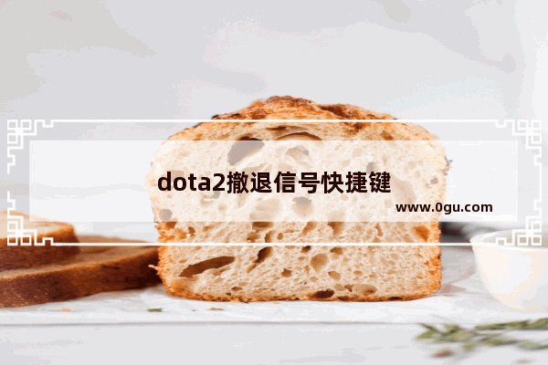 dota2撤退信号快捷键