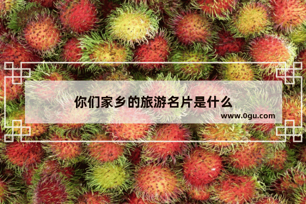 你们家乡的旅游名片是什么