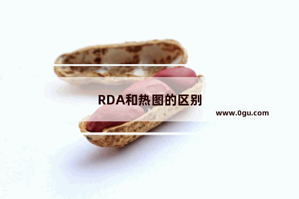 RDA和热图的区别