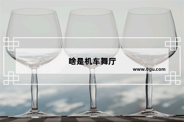 啥是机车舞厅