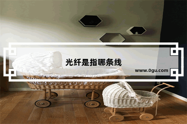 光纤是指哪条线