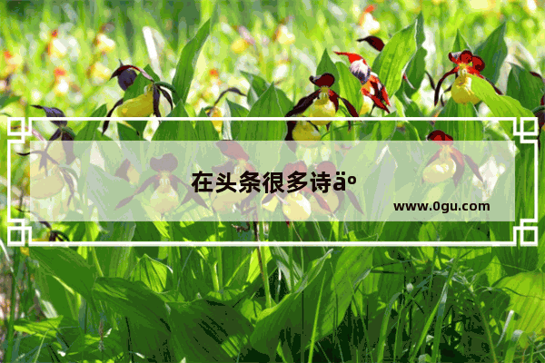 在头条很多诗人发表了自己的诗 他们的诗值钱吗