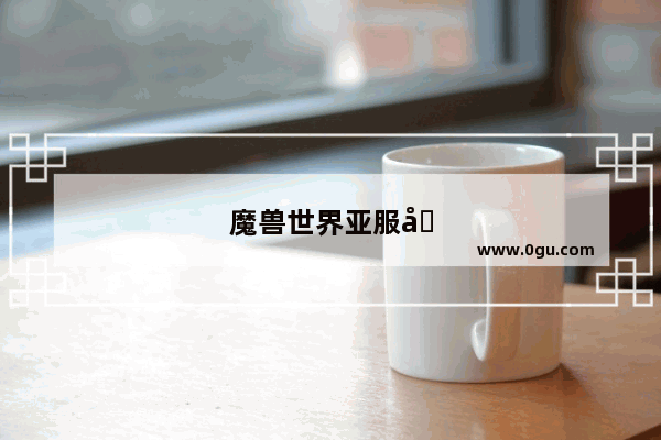 魔兽世界亚服加速器怎么用