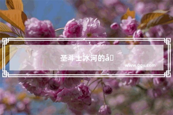 圣斗士冰河的哥哥