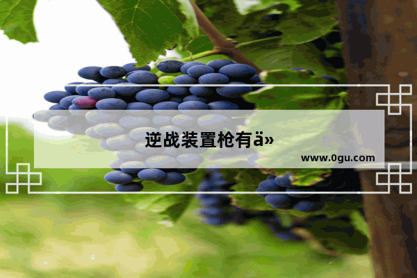 逆战装置枪有什么用装置枪怎么用