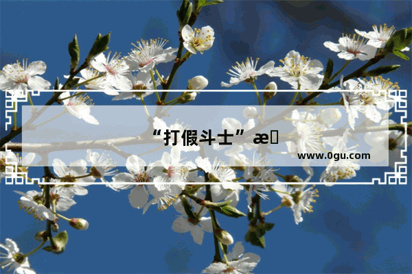 “打假斗士”方舟子其实是网游界的鼻祖 对此你怎么看