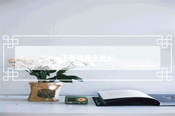 王者被踢出战队显示谁踢的么