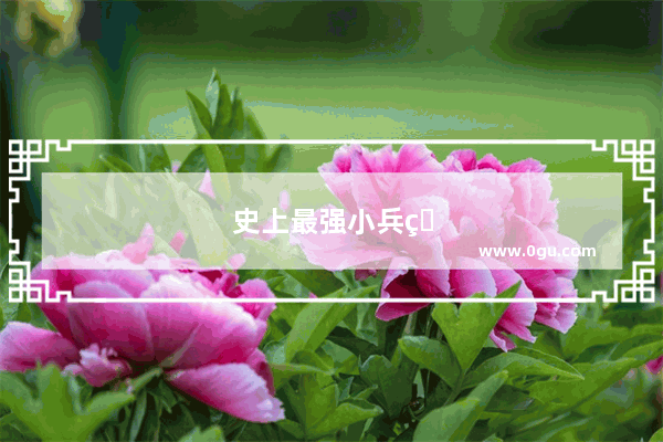 史上最强小兵王者荣耀