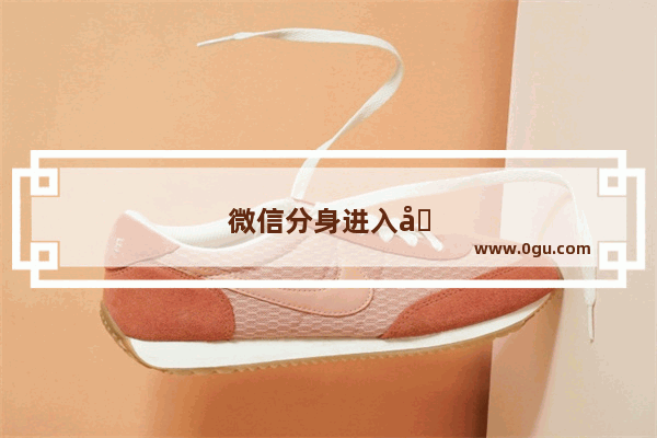 微信分身进入和平精英攻略