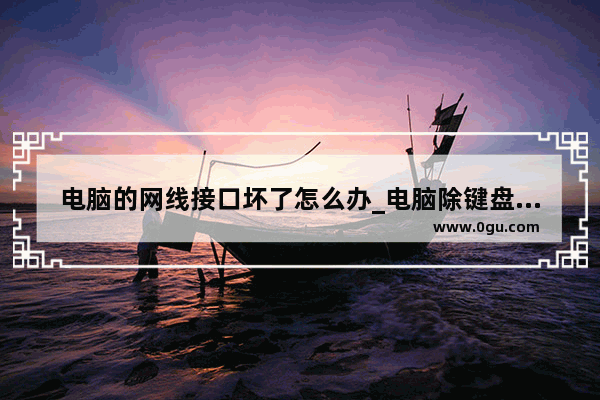 电脑的网线接口坏了怎么办_电脑除键盘鼠标外u++接口突然全没反应了