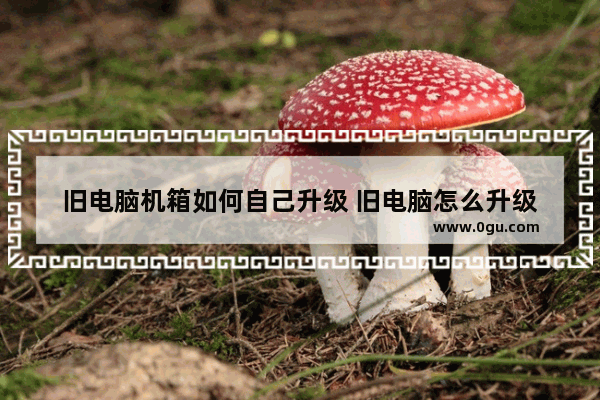 旧电脑机箱如何自己升级 旧电脑怎么升级