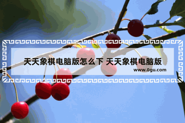 天天象棋电脑版怎么下 天天象棋电脑版