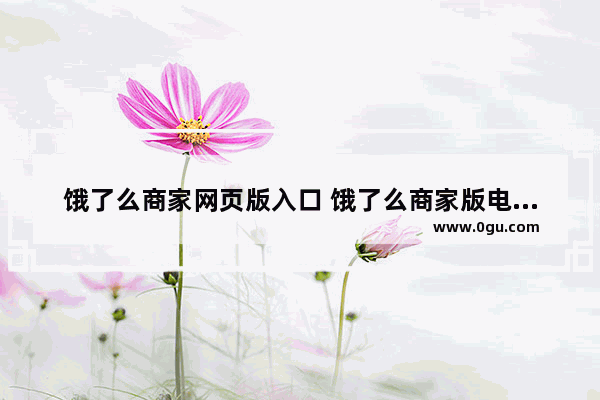 饿了么商家网页版入口 饿了么商家版电脑版
