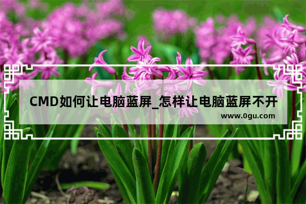 CMD如何让电脑蓝屏_怎样让电脑蓝屏不开机
