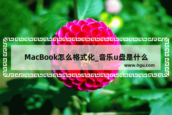 MacBook怎么格式化_音乐u盘是什么格式