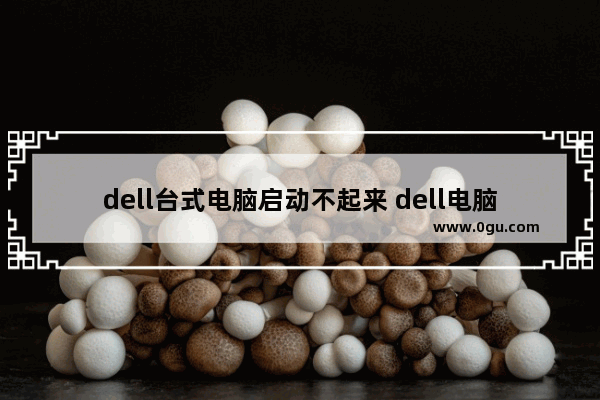 dell台式电脑启动不起来 dell电脑打不开