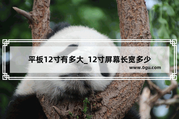 平板12寸有多大_12寸屏幕长宽多少