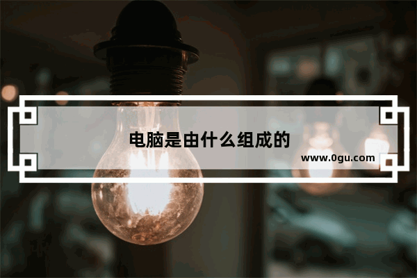 电脑是由什么组成的