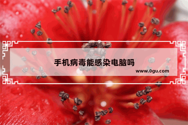手机病毒能感染电脑吗