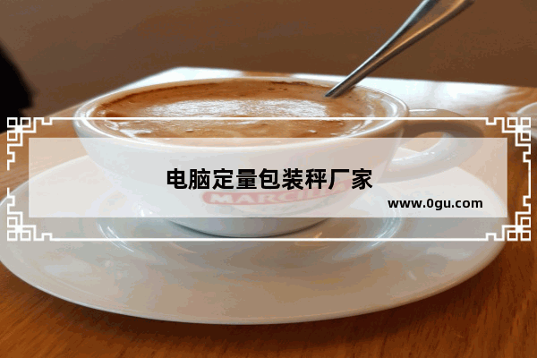 电脑定量包装秤厂家