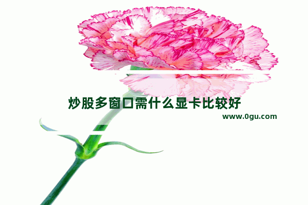 炒股多窗口需什么显卡比较好
