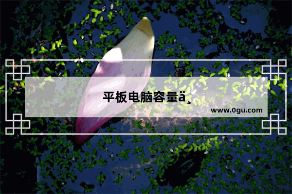 平板电脑容量不足怎么办