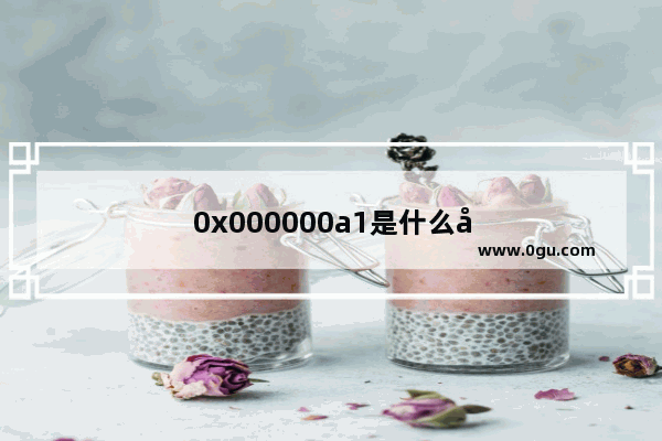 0x000000a1是什么屏幕
