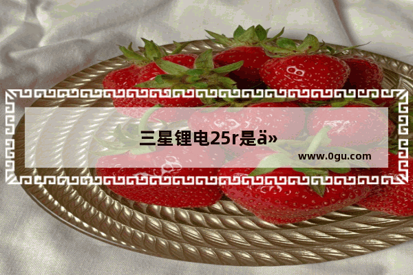 三星锂电25r是什么意思