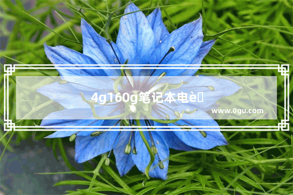4g160g笔记本电脑好不好