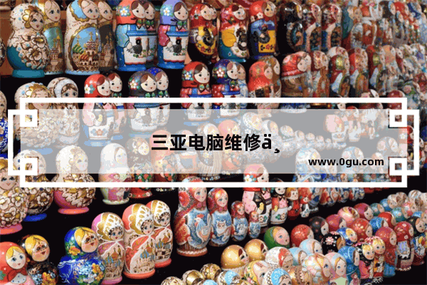 三亚电脑维修上门