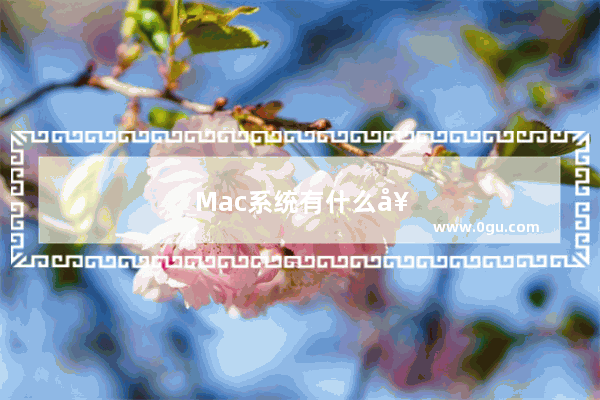 Mac系统有什么好用的杀毒软件？能推荐一下吗