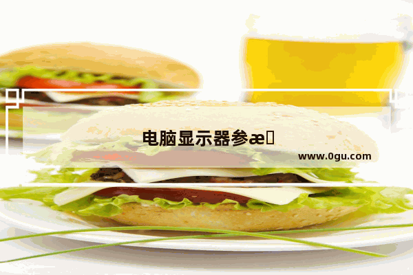 电脑显示器参数怎么看配置