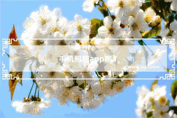 手机照相app哪个好用？2019热门的拍照app排行榜