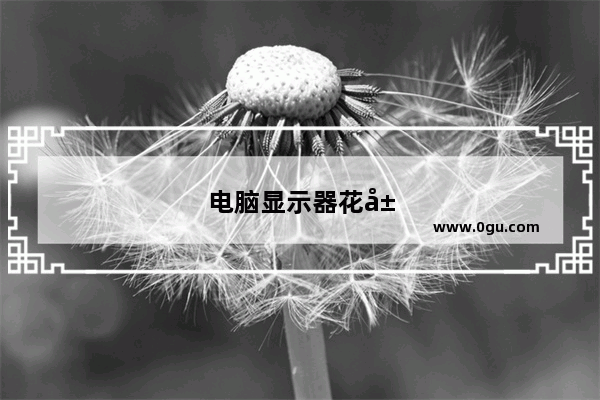 电脑显示器花屏了怎么办修复