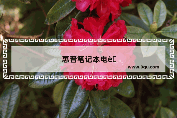 惠普笔记本电脑怎样才算激活