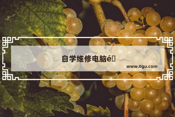 自学维修电脑难吗
