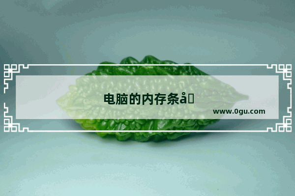 电脑的内存条在哪个位置图