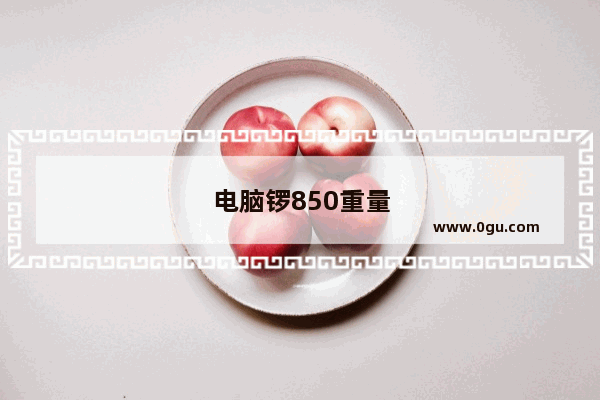 电脑锣850重量
