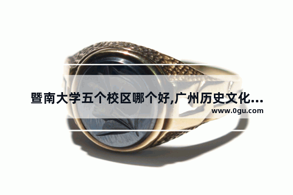 暨南大学五个校区哪个好,广州历史文化培训学校