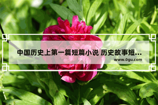 中国历史上第一篇短篇小说 历史故事短篇言情小说