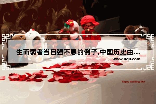 生而弱者当自强不息的例子,中国历史由强者书写