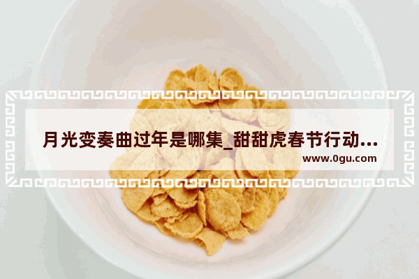 月光变奏曲过年是哪集_甜甜虎春节行动怎么做